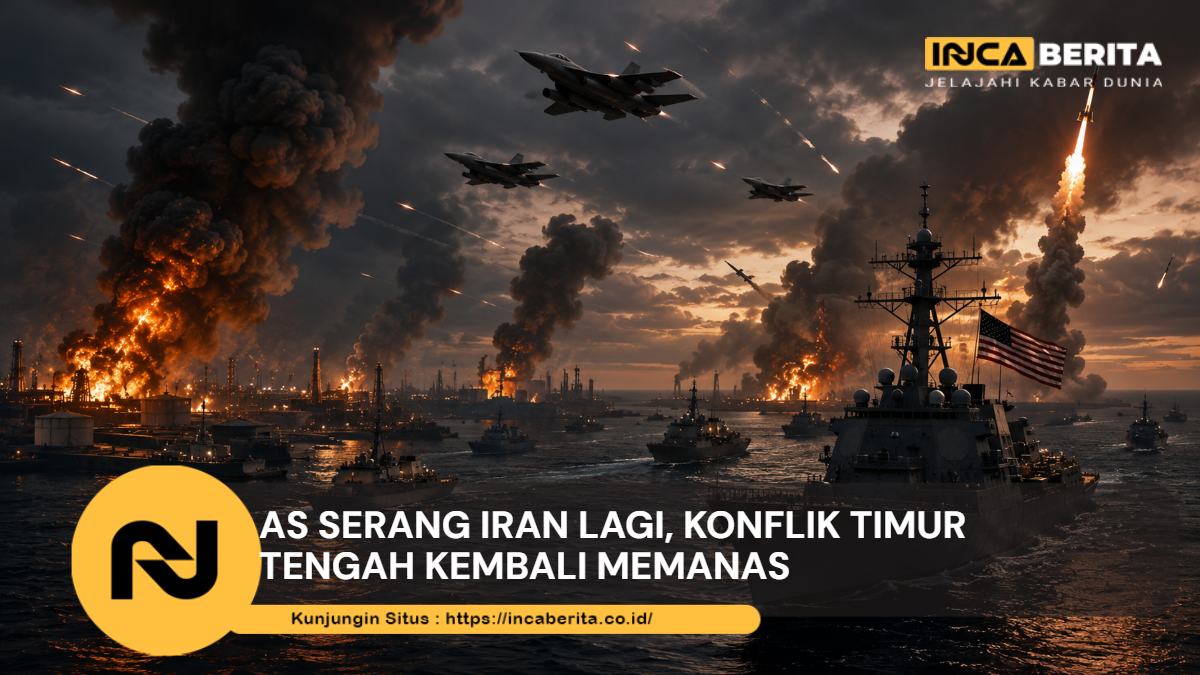 AS Serang Iran Lagi, Konflik Timur Tengah Kembali Memanas