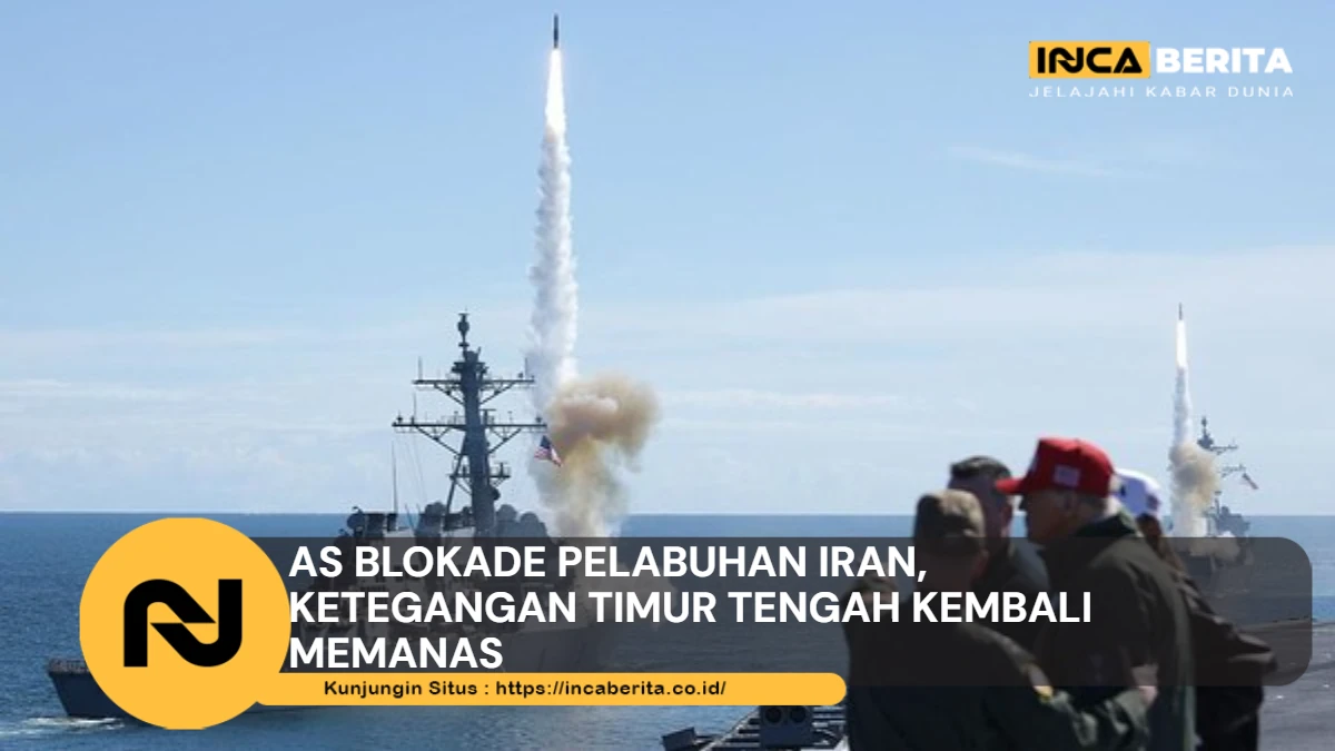 AS Blokade Pelabuhan Iran