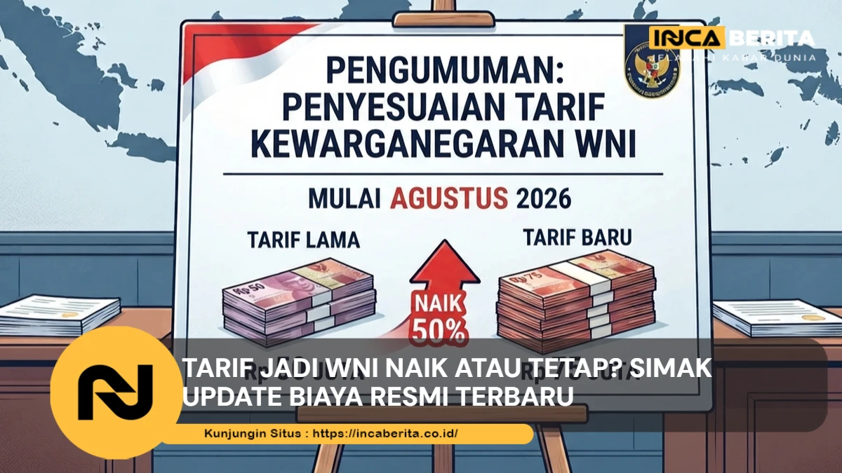 Tarif Jadi WNI