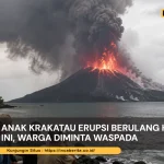 Anak Krakatau Erupsi