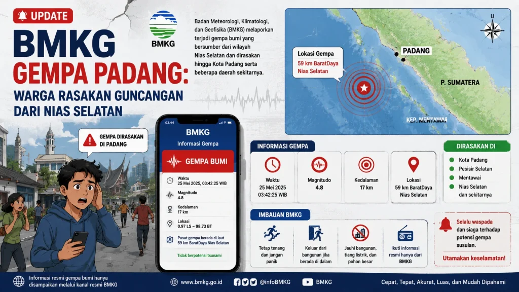 BMKG Gempa Padang