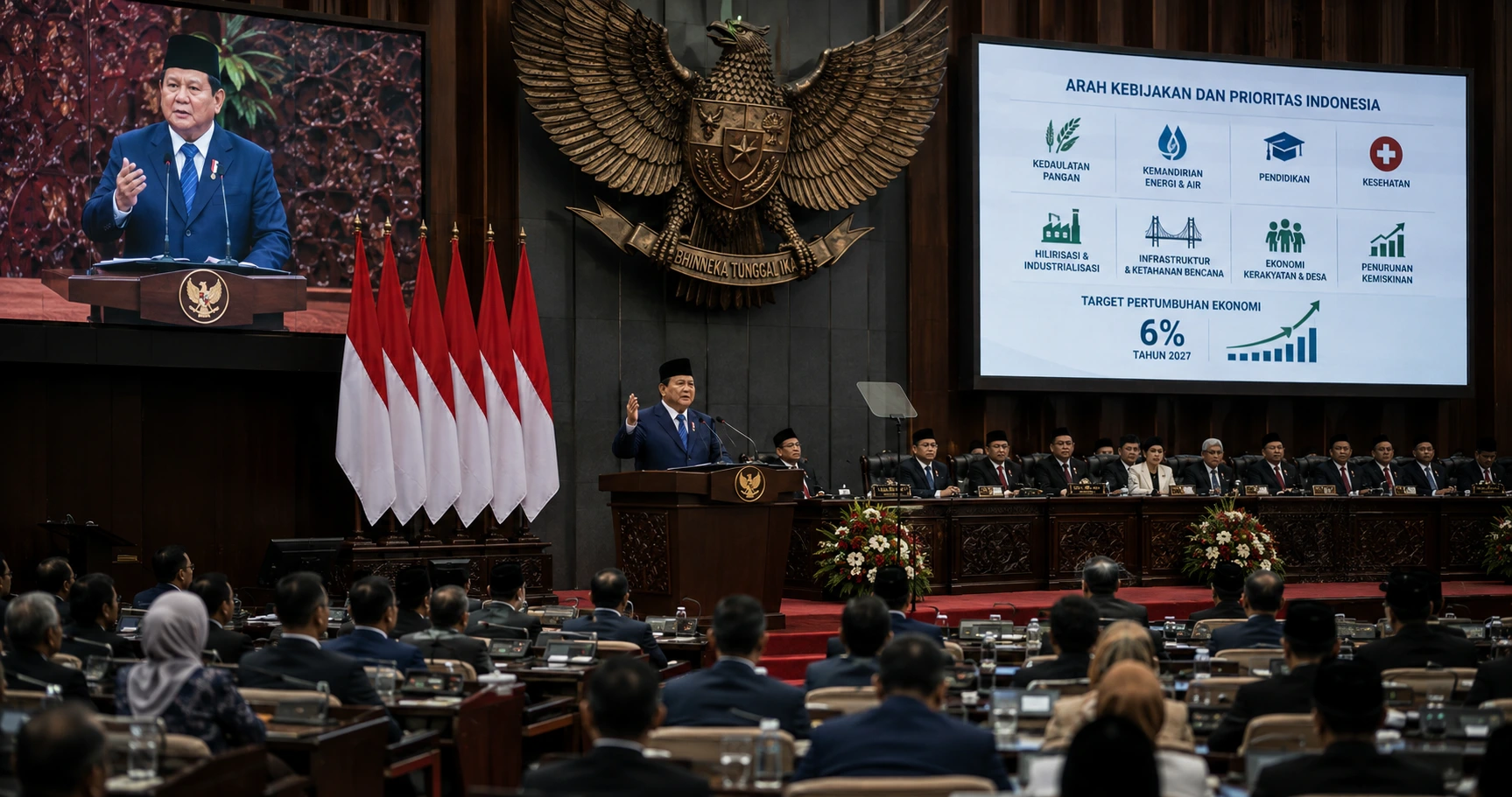 Pidato Presiden Prabowo