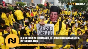 Demo BEM UI Bundaran HI