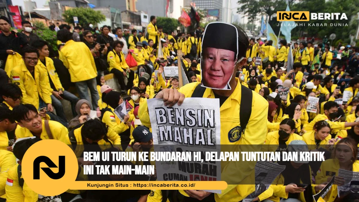 Demo BEM UI Bundaran HI