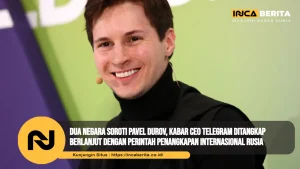 Dua Negara Soroti Pavel Durov, Kabar CEO Telegram Ditangkap Berlanjut dengan Perintah Penangkapan Internasional Rusia