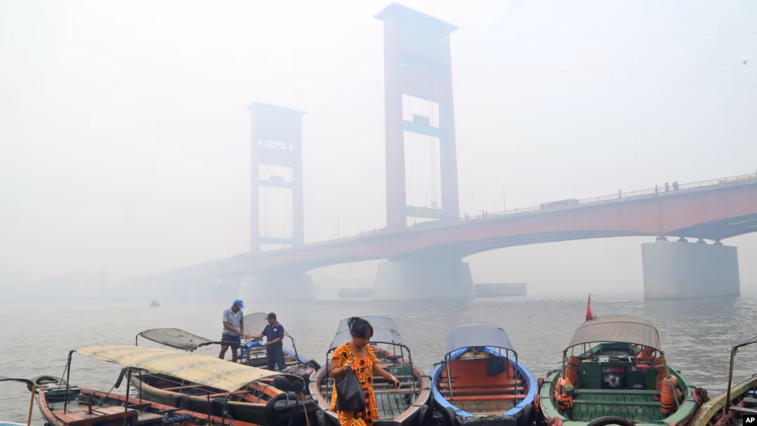 Kabut Asap Palembang
