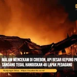 Kebakaran Pasar Sandang Tegal