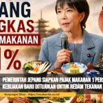 Pemerintah Jepang Siapkan Pajak Makanan 1 Persen, Kebijakan Baru Ditujukan untuk Redam Tekanan Biaya Hidup