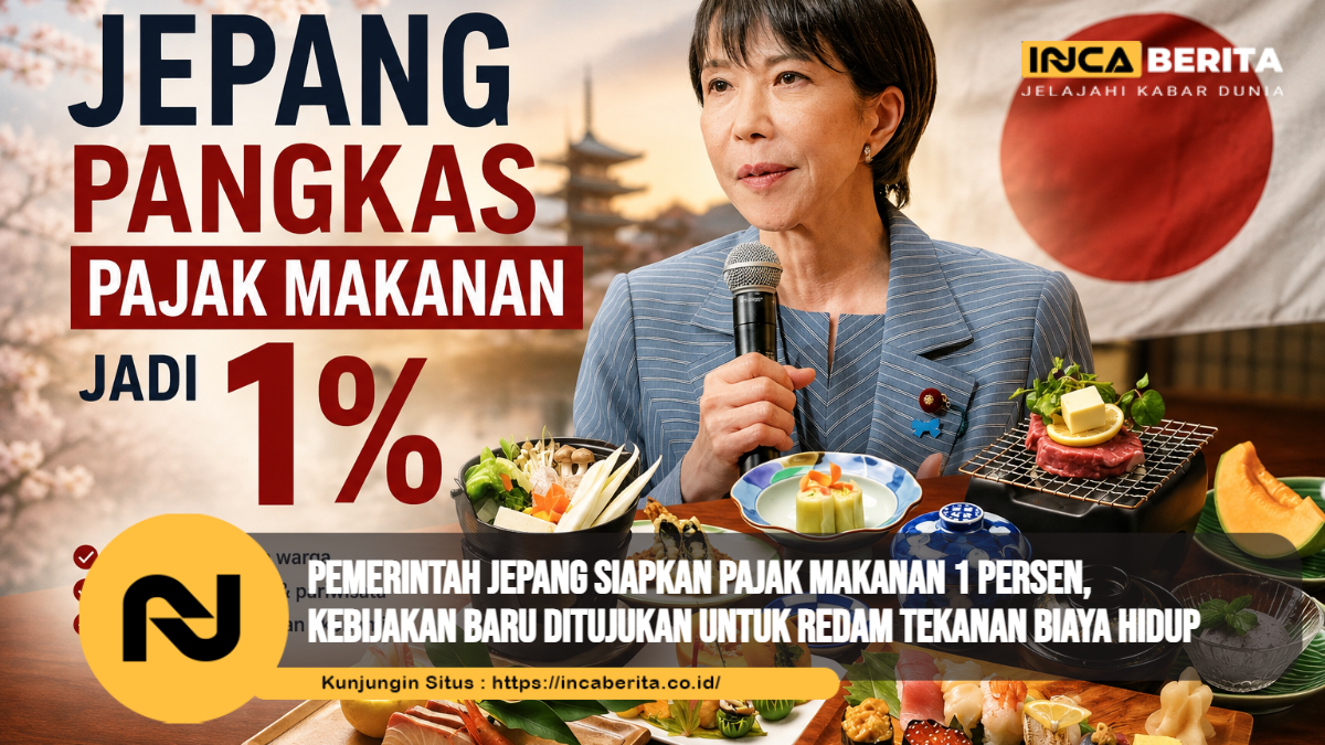 Pemerintah Jepang Siapkan Pajak Makanan 1 Persen, Kebijakan Baru Ditujukan untuk Redam Tekanan Biaya Hidup