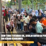 Siswi Tewas Tertabrak KRL