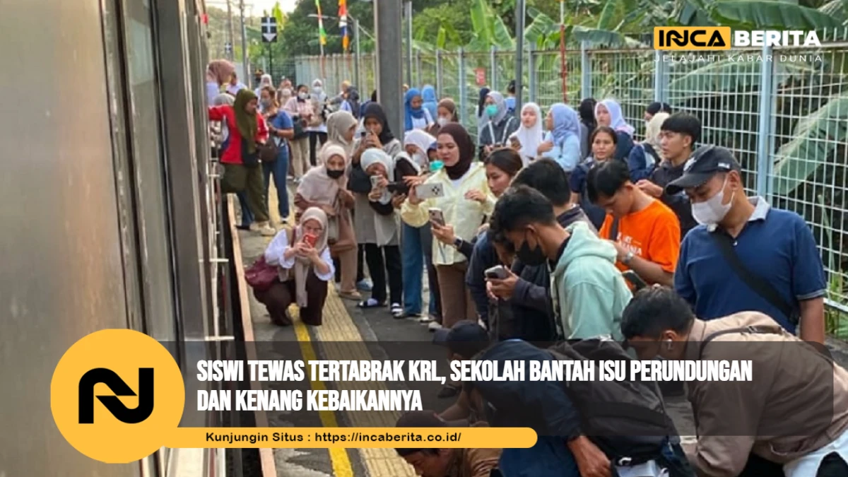 Siswi Tewas Tertabrak KRL
