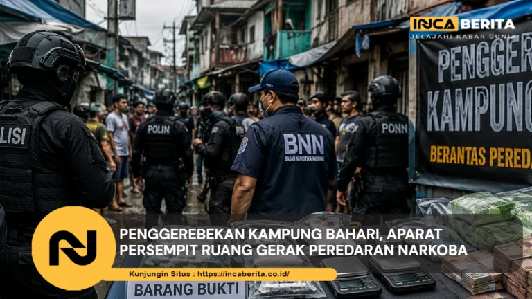 Penggerebekan Kampung Bahari, Aparat Persempit Ruang Gerak Peredaran Narkoba