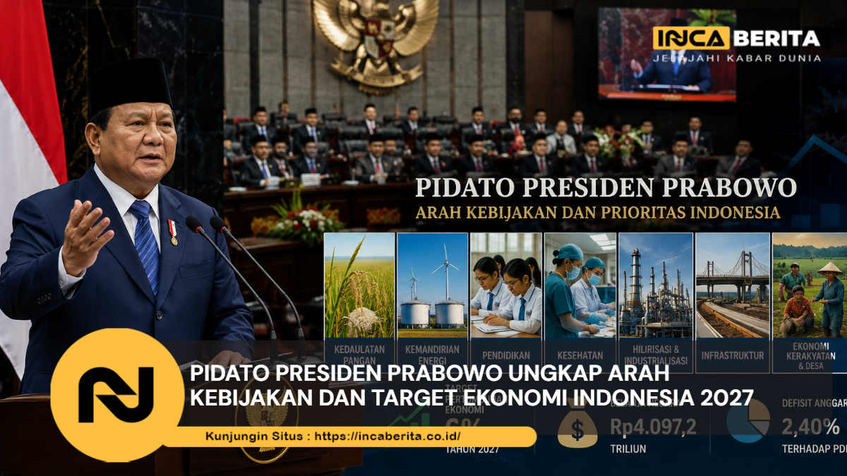 Pidato Presiden Prabowo Ungkap Arah Kebijakan dan Target Ekonomi Indonesia 2027