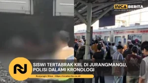 siswi tertabrak krl